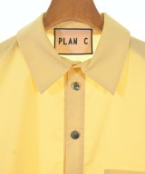 PLAN C（プランシー）カジュアルシャツ 黄 サイズ:38(S位) レディース/2200705726023