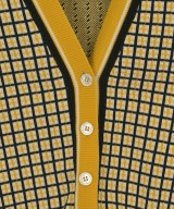 PLAN C（プランシー）カーディガン 黄 サイズ:38(S位) レディース/2200668860017