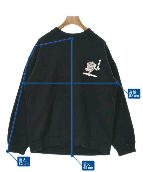 PLAN C（プランシー）スウェット 黒 サイズ:S レディース/2200668860024