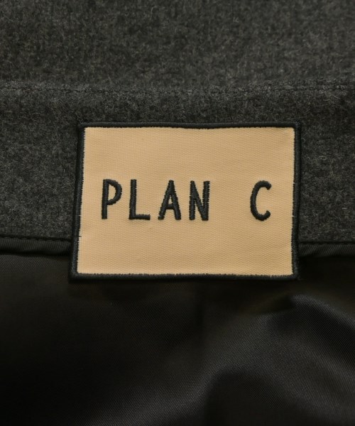 PLAN C（プランシー）ミニスカート グレー サイズ:40(M位) レディース/2200669675016