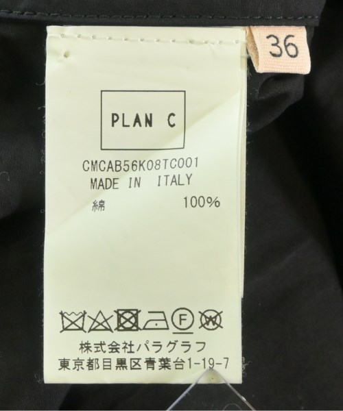 PLAN C（プランシー）ブラウス 黒 サイズ:36(XS位) レディース/2200730072188