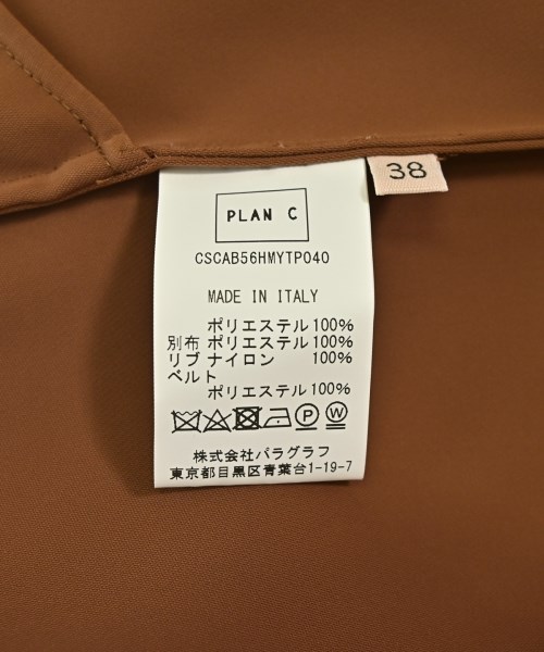 PLAN C（プランシー）その他 茶 サイズ:38(S位) レディース/2200732469061
