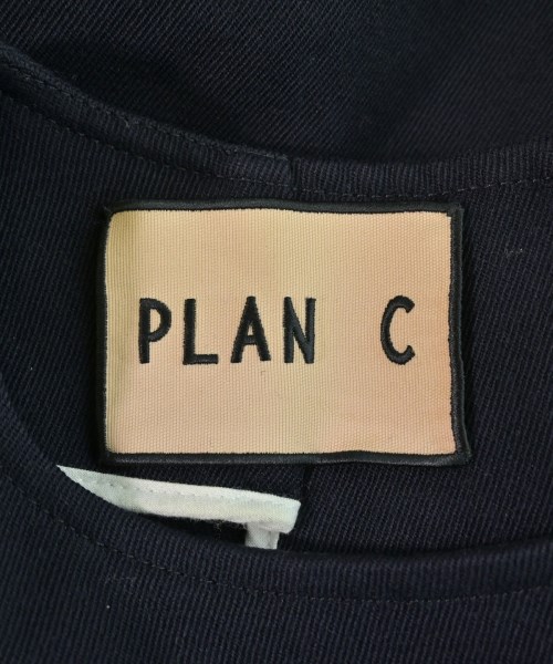 PLAN C（プランシー）ブラウス 紺 サイズ:42(M位) レディース/2200723089063