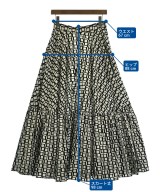 PLAN C（プランシー）ロング・マキシ丈スカート 黒 サイズ:38(S位) レディース/2200714796055