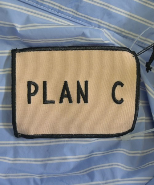PLAN C（プランシー）カジュアルシャツ 青 サイズ:38(S位) レディース/2200718130039