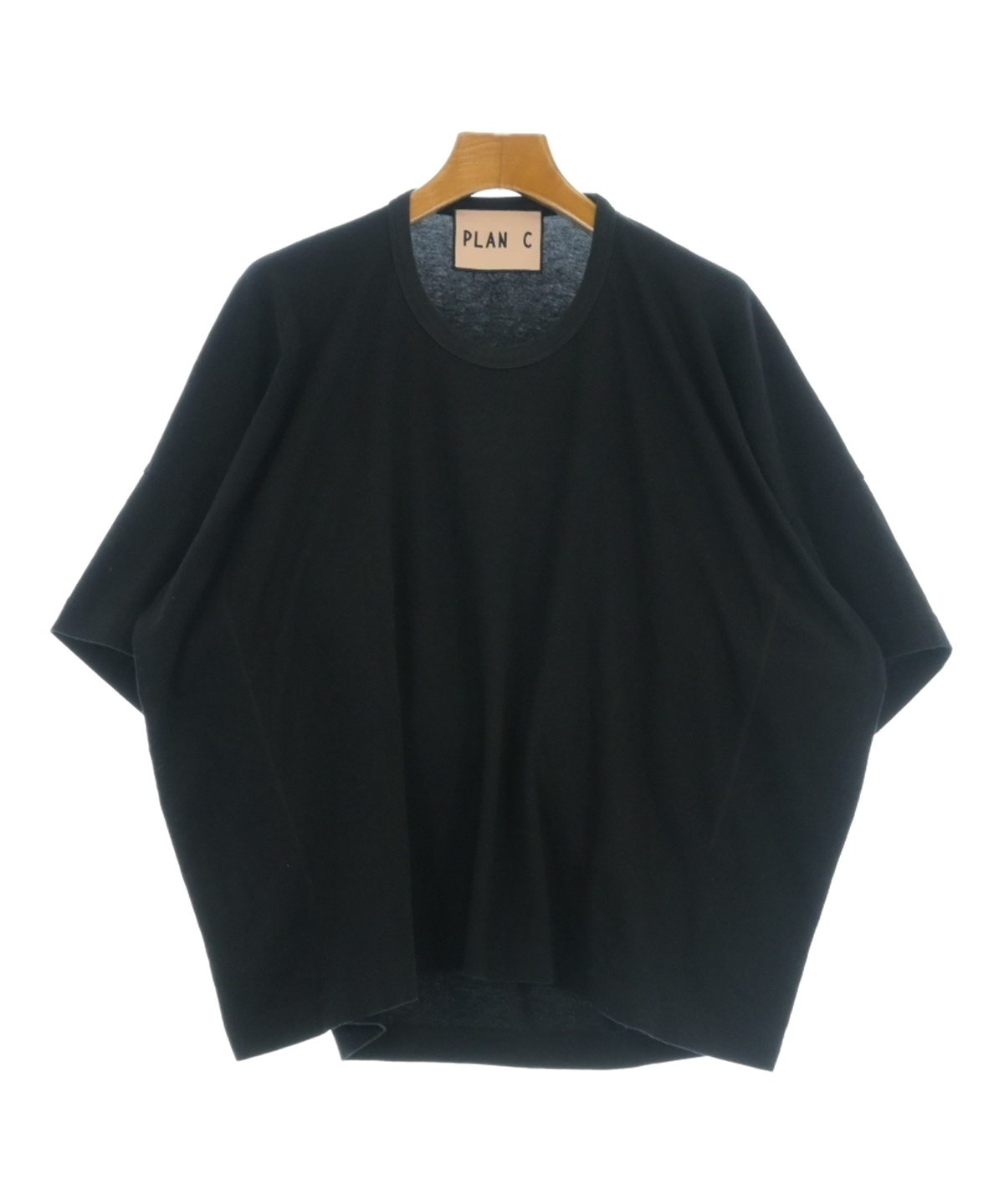 PLAN C（プランシー）Tシャツ・カットソー 黒 サイズ:F レディース