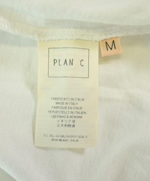 PLAN C（プランシー）Tシャツ・カットソー 白 サイズ:M レディース/2200724070381