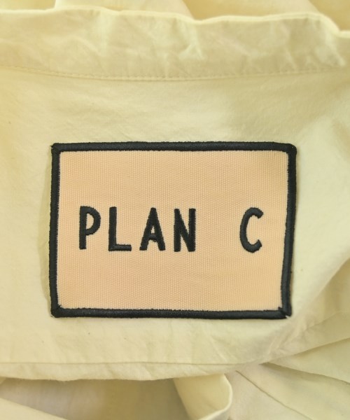 PLAN C（プランシー）カジュアルシャツ 白 サイズ:36(XS位) レディース/2200682049252