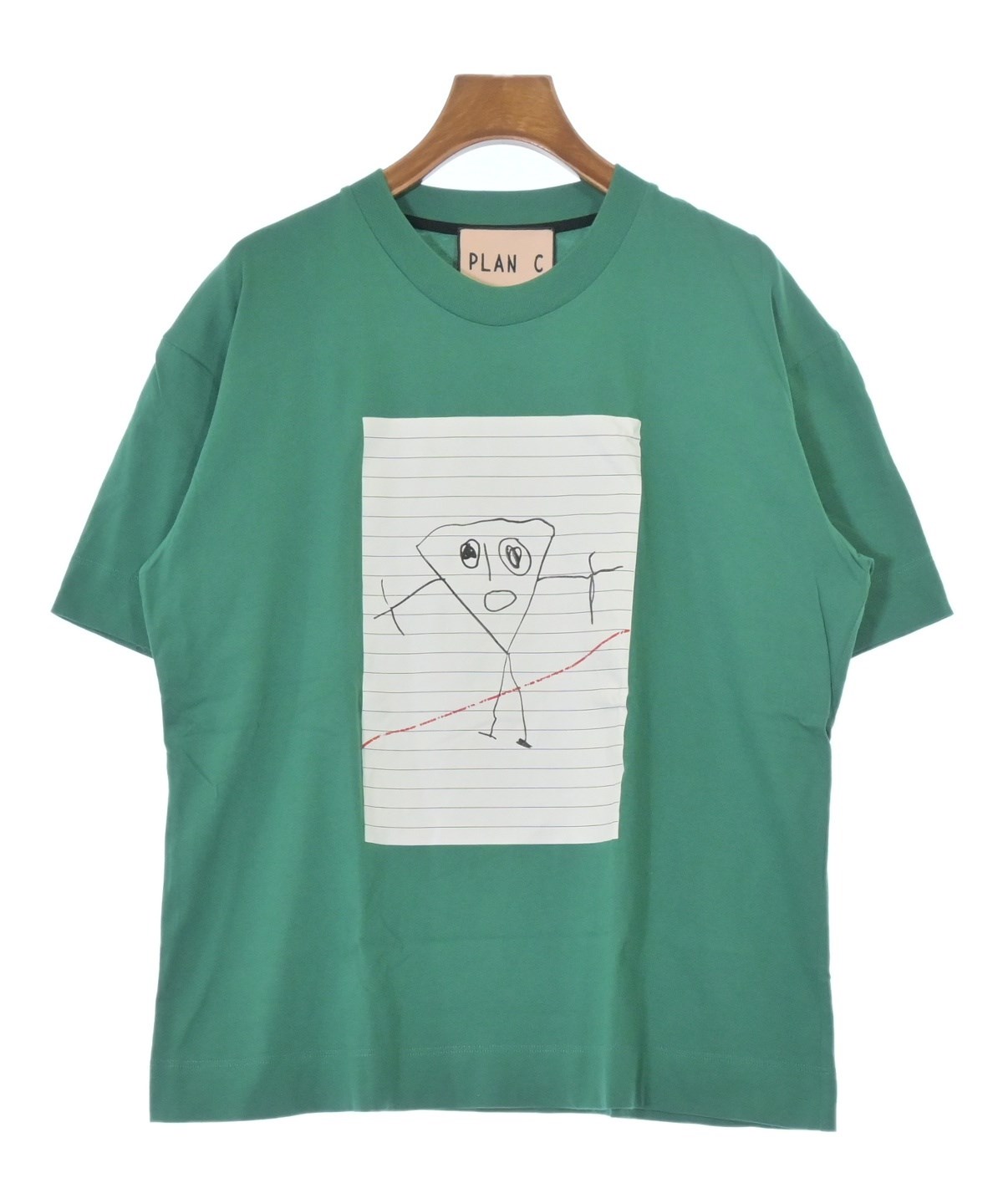 PLAN C（プランシー）Tシャツ・カットソー 緑 サイズ:M レディース