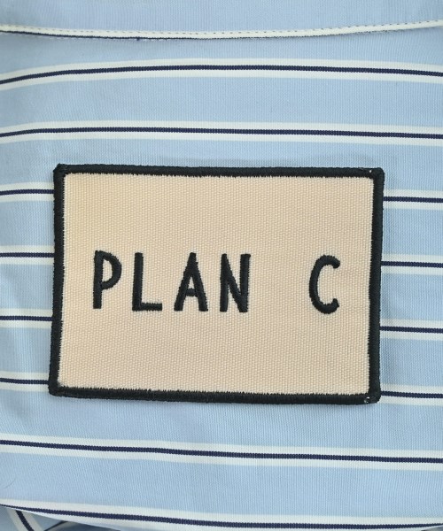 PLAN C（プランシー）カジュアルシャツ 青 サイズ:48(L位) メンズ/2200682388177