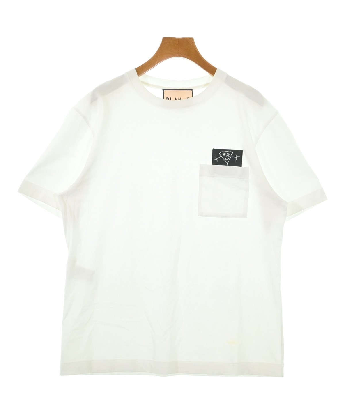 【美品】PLAN C プランシー　Tシャツ　S PLAN C（プランシー）Tシャツ・カットソー 白 サイズ:S レディース