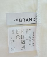 +81 BRANCA（ハチイチブランカ）Tシャツ・カットソー 白 サイズ:F レディース/2200626668341