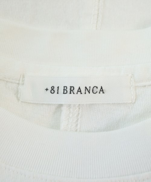 +81 BRANCA（ハチイチブランカ）Tシャツ・カットソー 白 サイズ:F レディース/2200625408726