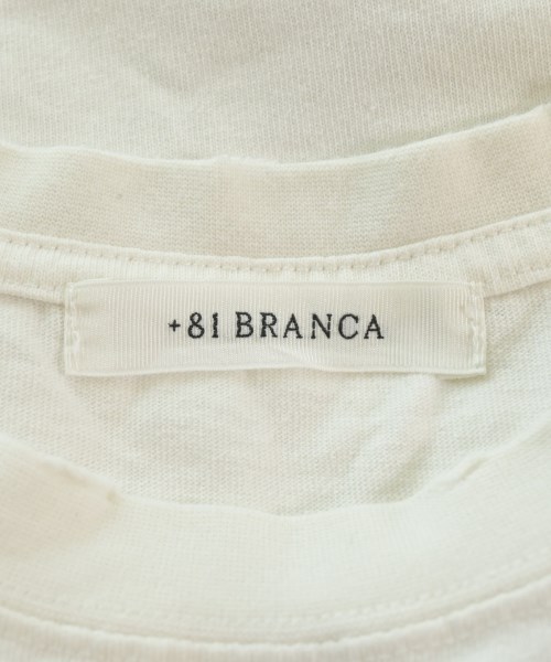 +81 BRANCA（ハチイチブランカ）Tシャツ・カットソー 白 サイズ:F レディース/2200615413051