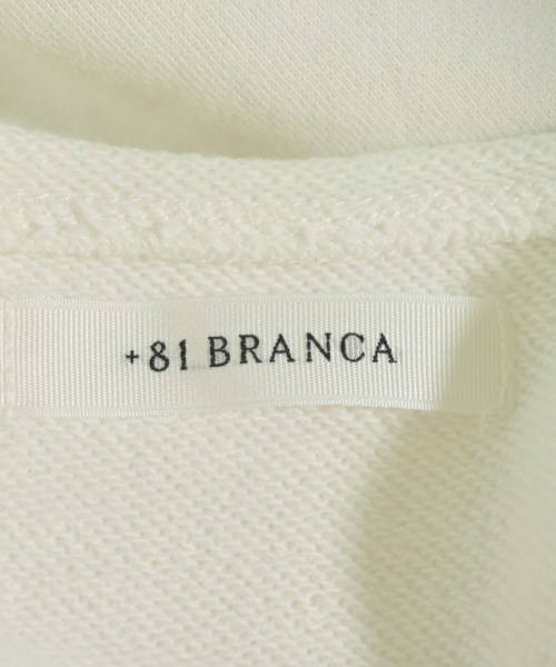 +81 BRANCA（ハチイチブランカ）スウェット 白 サイズ:F レディース/2200628180049