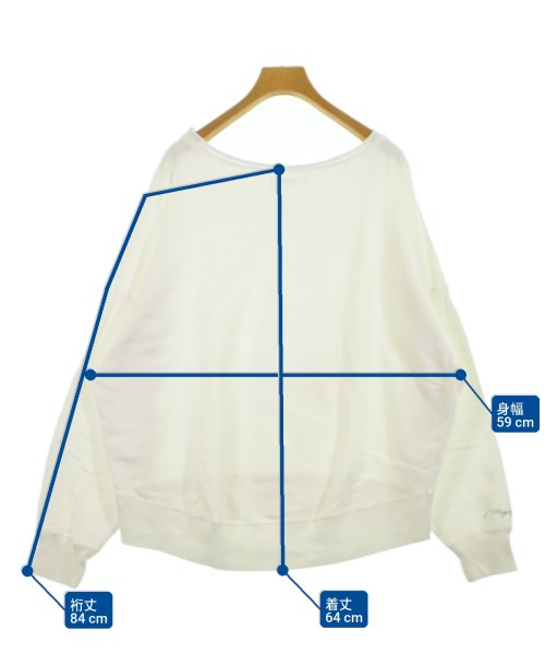 +81 BRANCA（ハチイチブランカ）スウェット 白 サイズ:F レディース/2200628180049