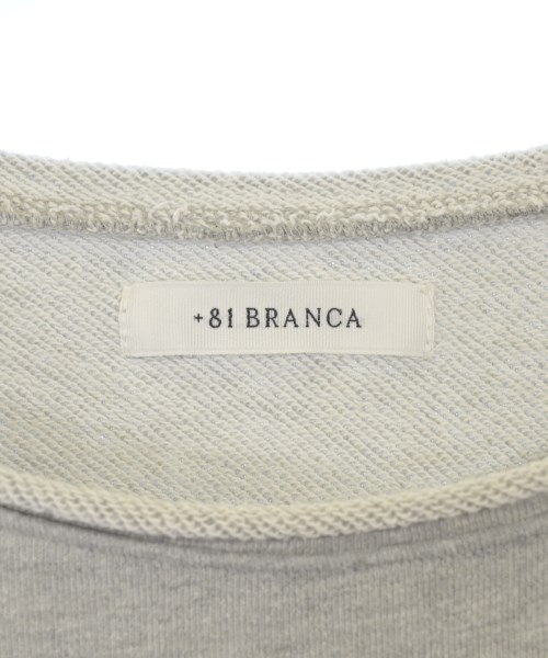+81 BRANCA（ハチイチブランカ）スウェット グレー サイズ:F レディース/2200617646105