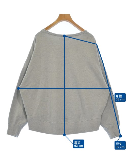 +81 BRANCA（ハチイチブランカ）スウェット グレー サイズ:F レディース/2200617646105