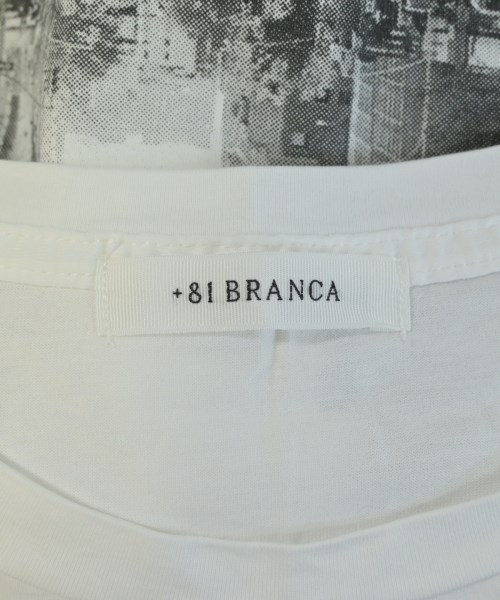 +81 BRANCA（ハチイチブランカ）Tシャツ・カットソー 白 サイズ:F レディース/2200611729149