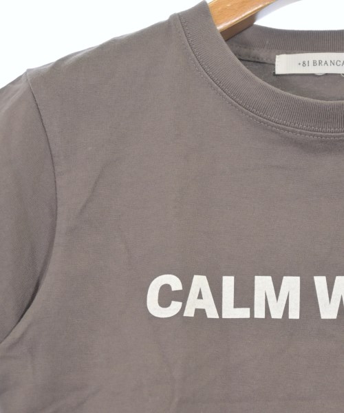 +81 BRANCA（ハチイチブランカ）Tシャツ・カットソー 茶 サイズ:M レディース/2200675618120