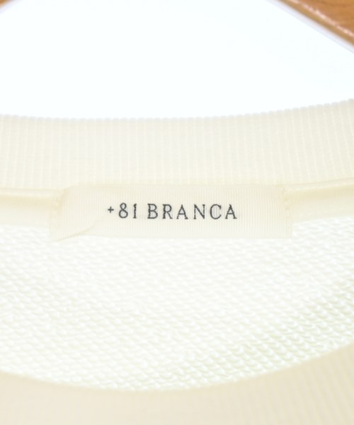 +81 BRANCA（ハチイチブランカ）スウェット 白 サイズ:F レディース/2200676201024