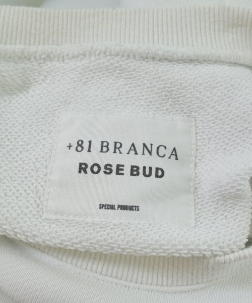 +81 BRANCA（ハチイチブランカ）スウェット 白 サイズ:F レディース/2200697004017