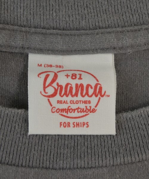 +81 BRANCA（ハチイチブランカ）Tシャツ・カットソー グレー サイズ:F レディース/2200649965069