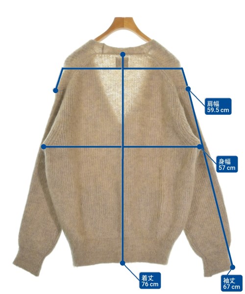 +81 BRANCA（ハチイチブランカ）カーディガン ベージュ サイズ:1(S位) メンズ/2200655512073