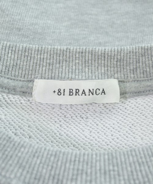 +81 BRANCA（ハチイチブランカ）スウェット グレー サイズ:F レディース/2200646281063