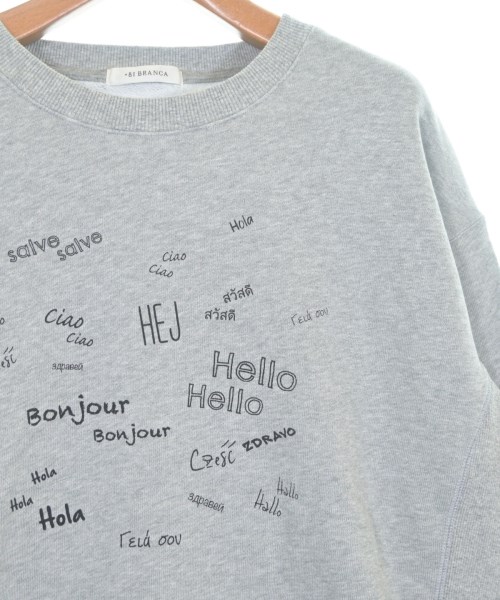 +81 BRANCA（ハチイチブランカ）スウェット グレー サイズ:F レディース/2200646281063