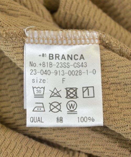 +81 BRANCA（ハチイチブランカ）ワンピース ベージュ サイズ:F レディース/2200705431064