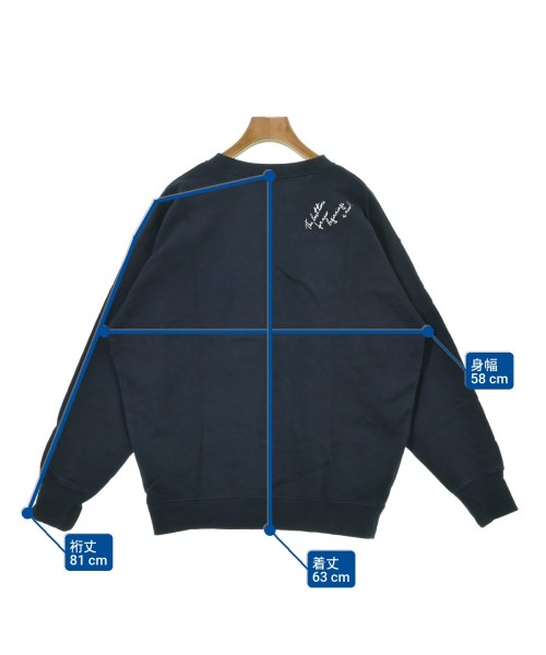 +81 BRANCA（ハチイチブランカ）スウェット 紺 サイズ:F レディース/2200663597062