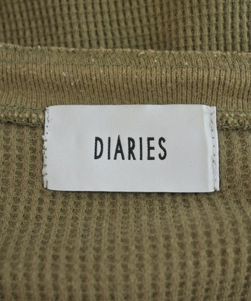 DIARIES（ダイアリーズ）Tシャツ・カットソー カーキ サイズ:F レディース/2200727647023