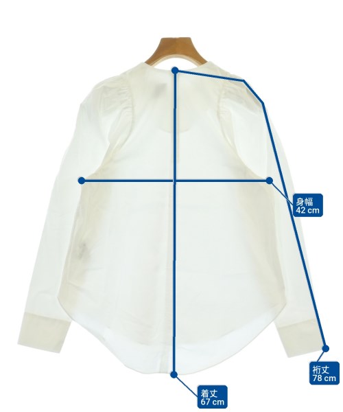 FABIANA PIGNA（ファビアナピグナ）ブラウス 白 サイズ:S レディース/2200636235090