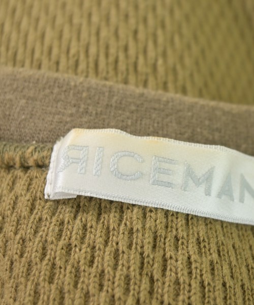 RICEMAN（ライスマン）Tシャツ・カットソー カーキ サイズ:3(L位) メンズ/2200720473124