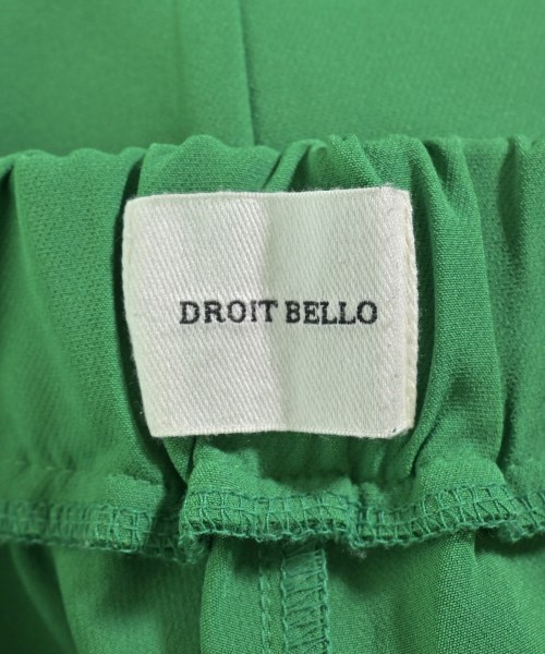 DROIT BELLO（ドロイトベロ）スラックス 緑 サイズ:-(M位) レディース/2200709844068