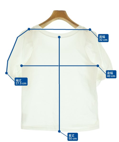 Estella.K（エステラケー）Tシャツ・カットソー 白 サイズ:F レディース/2200615653259