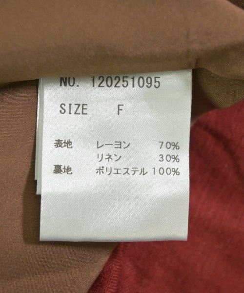 Estella.K（エステラケー）ワンピース 赤 サイズ:F レディース/2200716653028