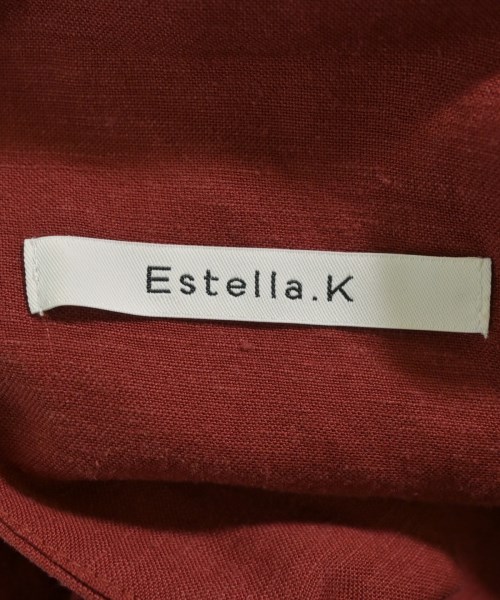Estella.K（エステラケー）ワンピース 赤 サイズ:F レディース/2200716653028