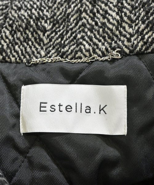 Estella.K（エステラケー）ピーコート 黒 サイズ:F レディース/2200668443029