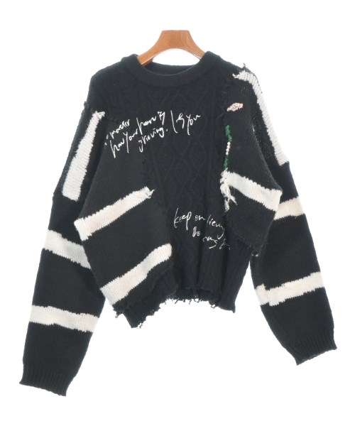 old honey(オールドハニー)ニット・セーター 黒 サイズ:F/2200669154023