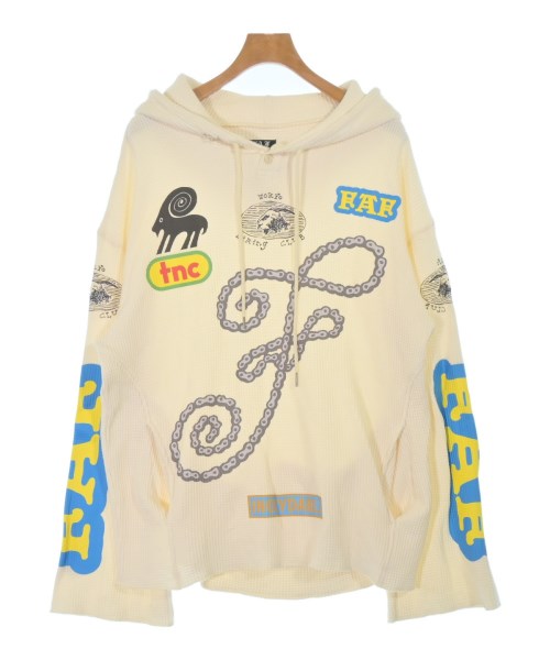 FAF(フェイクアスフラワーズ)パーカー 白 サイズ:L/2200677017235