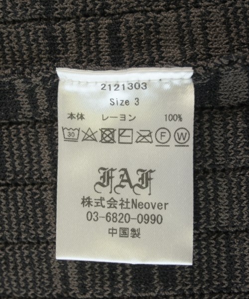 FAF（フェイクアスフラワーズ）ニット・セーター グレー サイズ:3(L位) メンズ/2200715382011
