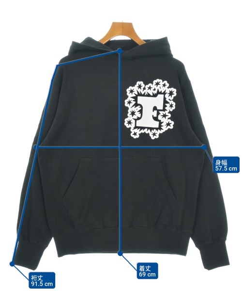FAF（フェイクアスフラワーズ）パーカー 黒 サイズ:XL メンズ/2200713744170