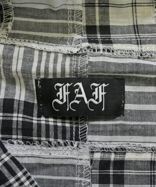 FAF（フェイクアスフラワーズ）カジュアルシャツ グレー サイズ:2(M位) メンズ/2200667367036