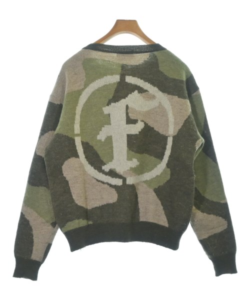 FAF（フェイクアスフラワーズ）ニット・セーター カーキ サイズ:-(XL位) メンズ/2200667693012