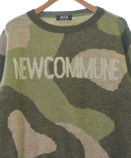 FAF（フェイクアスフラワーズ）ニット・セーター カーキ サイズ:-(XL位) メンズ/2200667693012