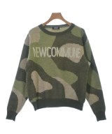 FAF（フェイクアスフラワーズ）ニット・セーター カーキ サイズ:-(XL位) メンズ/2200667693012