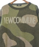 FAF（フェイクアスフラワーズ）ニット・セーター カーキ サイズ:-(XL位) メンズ/2200667693012