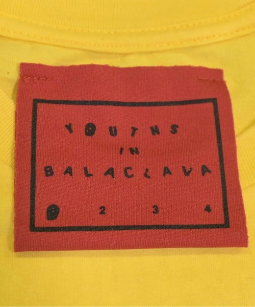 YOUTHS IN BALACLAVA（ユースインバラクラバ）Tシャツ・カットソー 黄 サイズ:1(S位) レディース/2200683968194